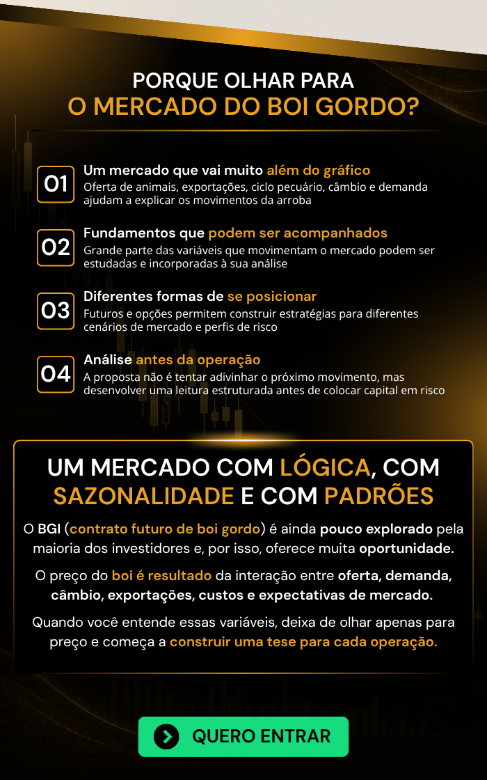 Mercado do boi gordo